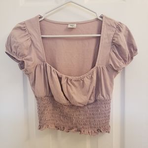 Sunday Best Aritzia crop top